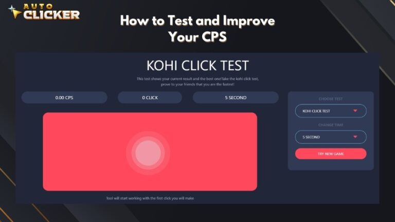 Clicks Per Second World Record Fastest CPS Ever AutoClicker