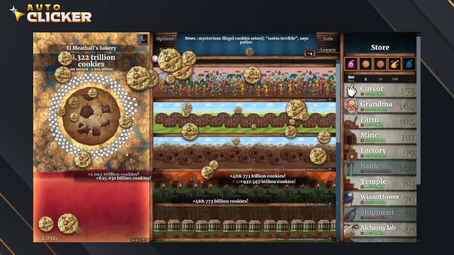 Cookie Clicker's late game