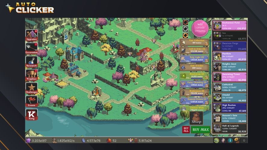 Realm Grinder fairy faction