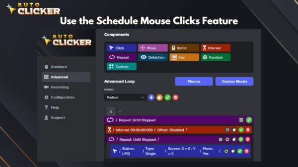 Auto Clicker Clock Schedule Mouse Clicks with Auto Clicker on Steam - AutoClicker