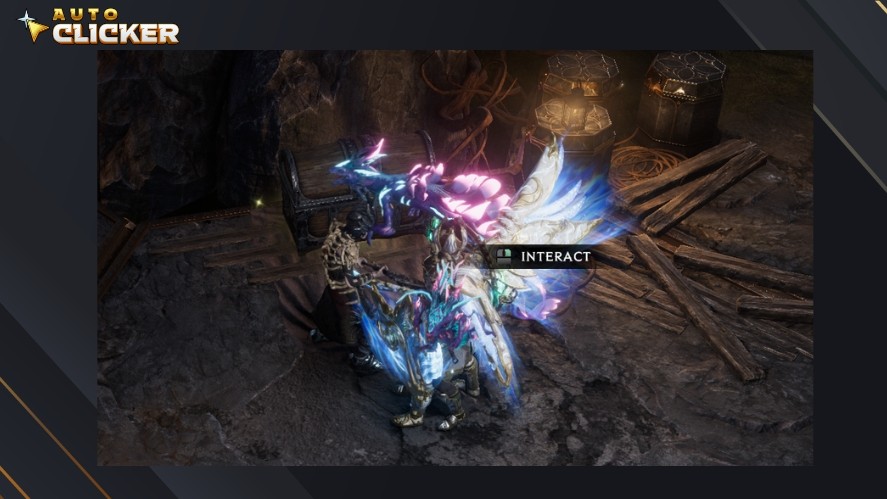 Right click to interact with other players in Last Epoch