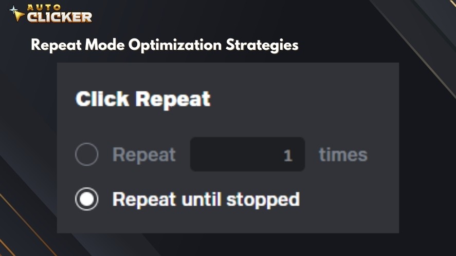 Click repeat setting in Auto Clicker on Steam