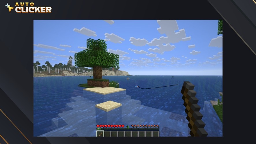 Afk fishing farm in Minecraft