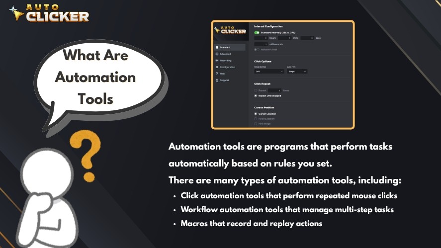Automation tools definition and common examples